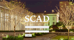 Desktop Screenshot of elearning.scad.edu